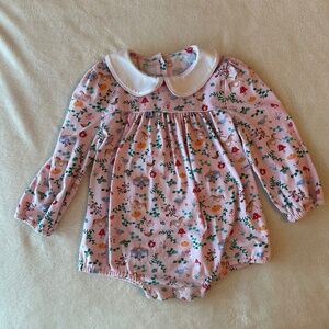 Long Sleeve Little English Bubble 24M